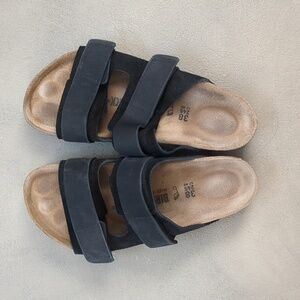 Uji Nubuck Suede Birkenstocks 38